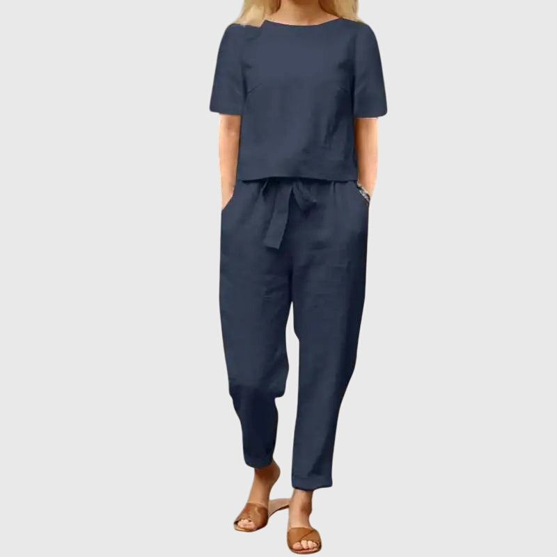 Summer Effortless Summer Co-Ord – Flattering Silhouette & Waist-Defining Fit
