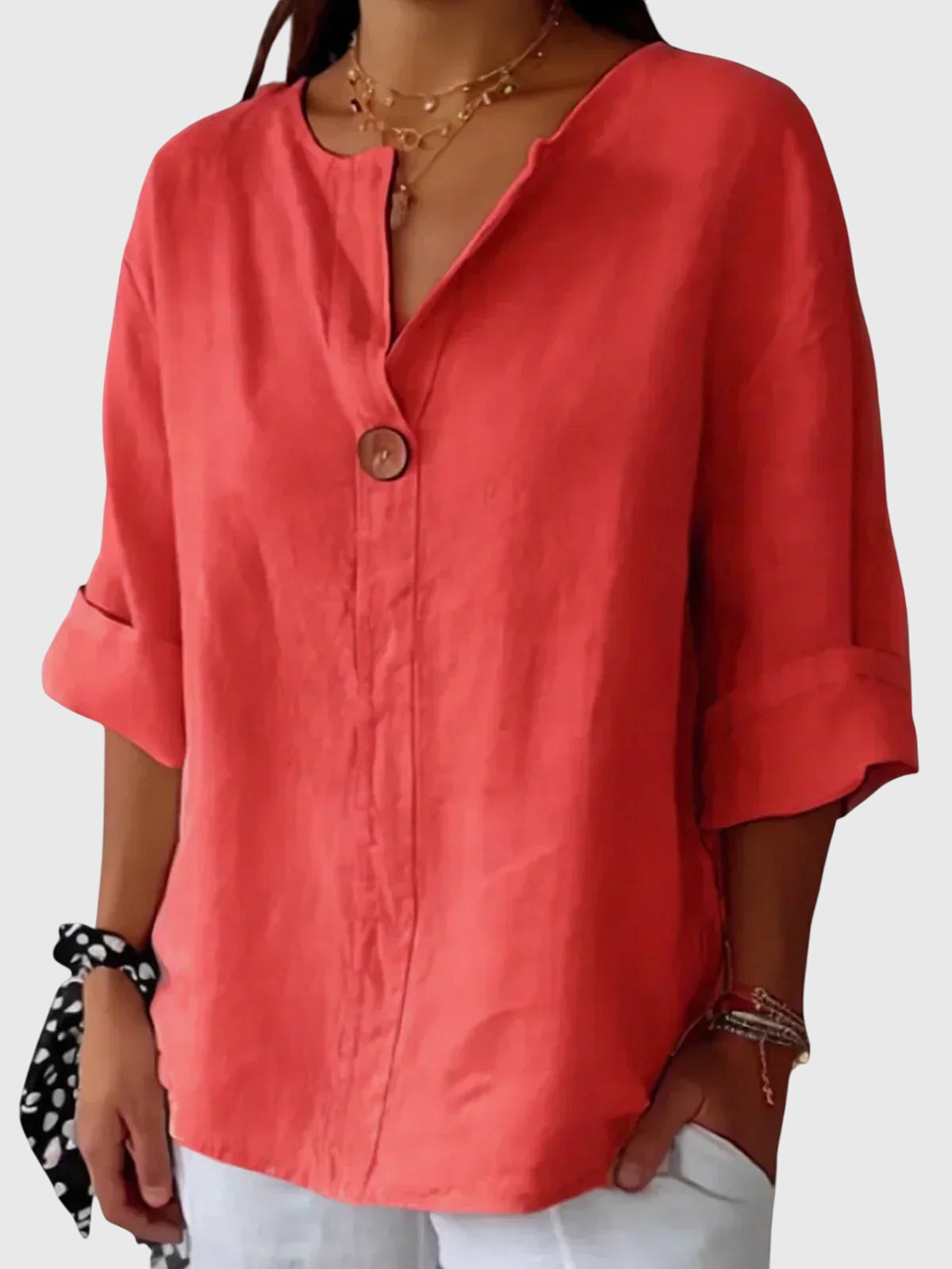 Fitted Relaxed Fit Women's Top – Flattering Silhouette & All-Day Comfort