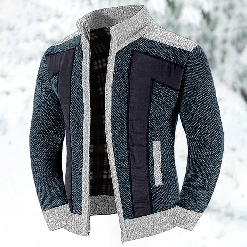 Thom Men's Zip-Up Vest – Soft and Warm Mesh Layer with Modern Cut & Lightweight Insulating Comfort