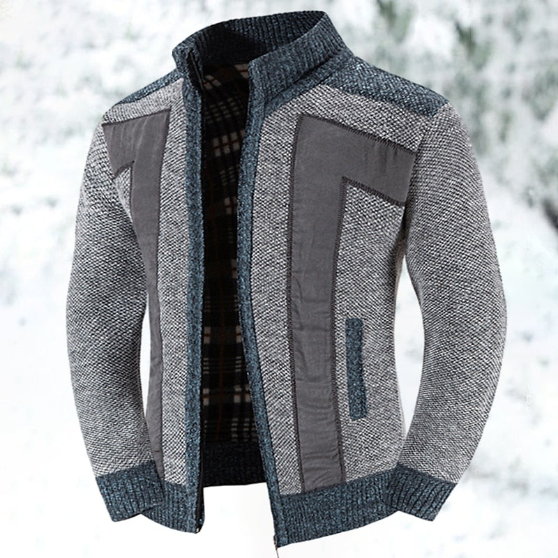 Thom Men's Zip-Up Vest – Soft and Warm Mesh Layer with Modern Cut & Lightweight Insulating Comfort