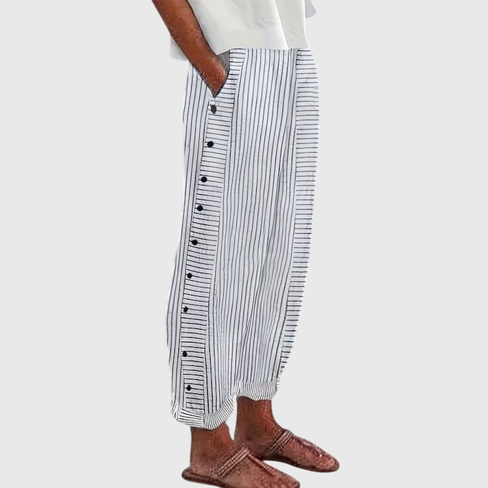 Elegant Women's Pants – Waist-Defining Fit & All-Day Comfort