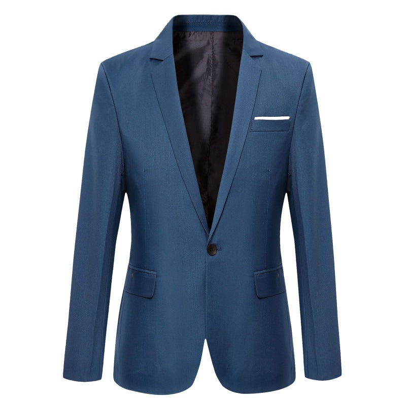 Harvey Blazer Homme – Elegant Classic Slim Fit Jacket with Notched Lapel & Chic Finish