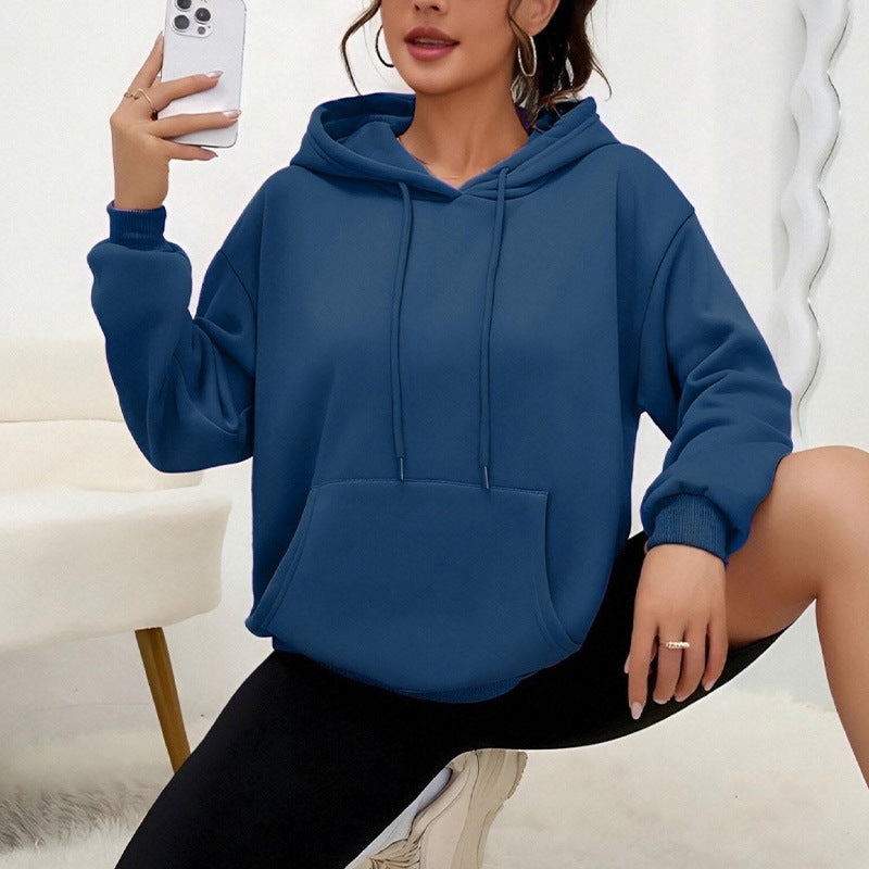 Chloe Classic Women's Hoodie – Comfortable Sweatshirt with Hood and Kangaroo Pocket