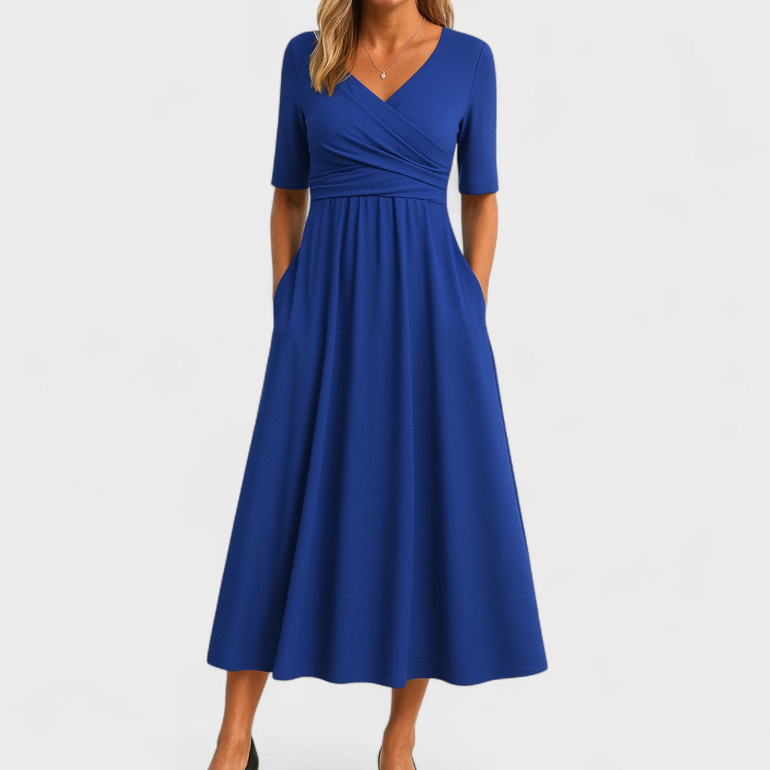 A-Line Midi Dress – Flattering Silhouette