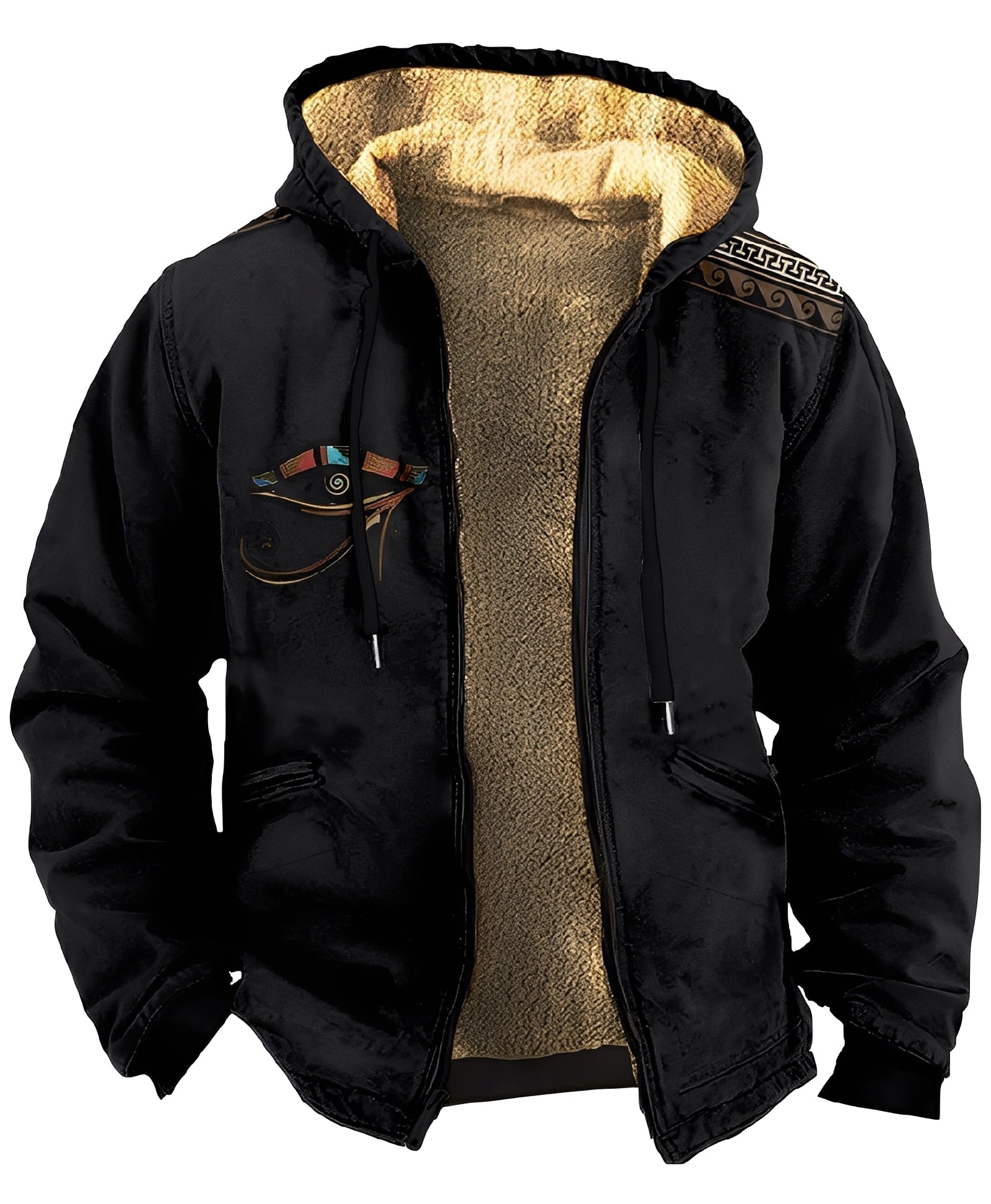 Mervin Men's Vest – Color Block Hoodie in Soft & Breathable Fabric