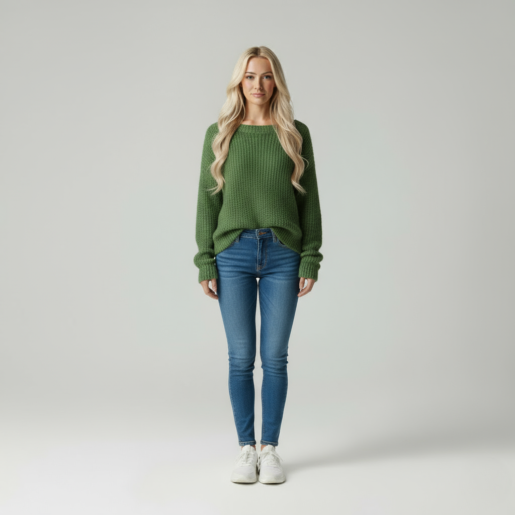 Daphne Women's Pull Tricot Emora Nova – Soft Knit, Boat Neck & Comfortable Fit