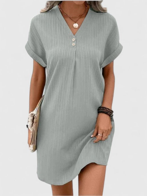 Relaxed Fit Dress – Breathable Fabric & Lightweight Feel