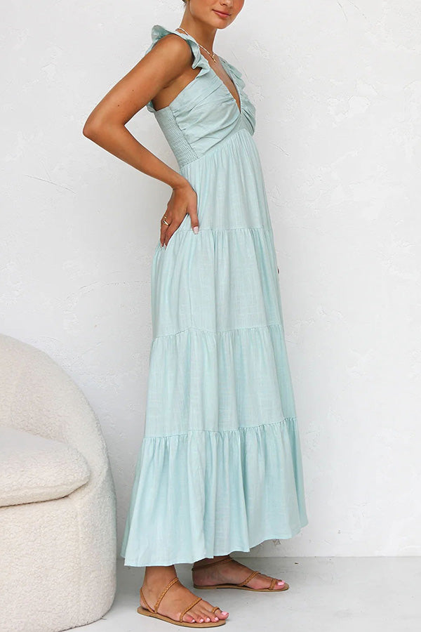 Flowy Tiered Maxi Dress for Women