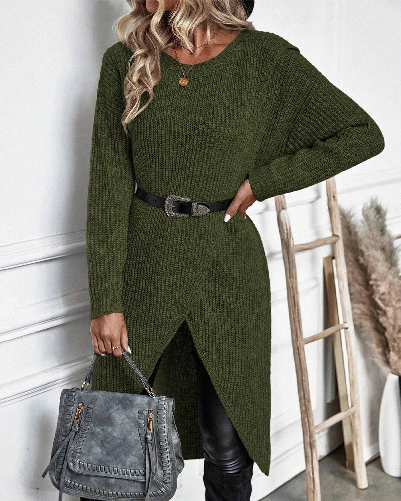 Sylvia Pull Woman – Long Elegant & Comfortable Sweater for Chic Everyday Look