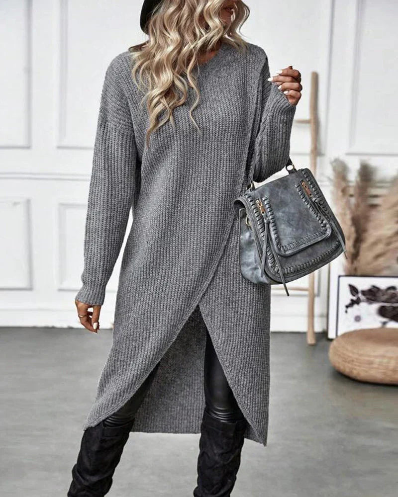 Sylvia Pull Woman – Long Elegant & Comfortable Sweater for Chic Everyday Look