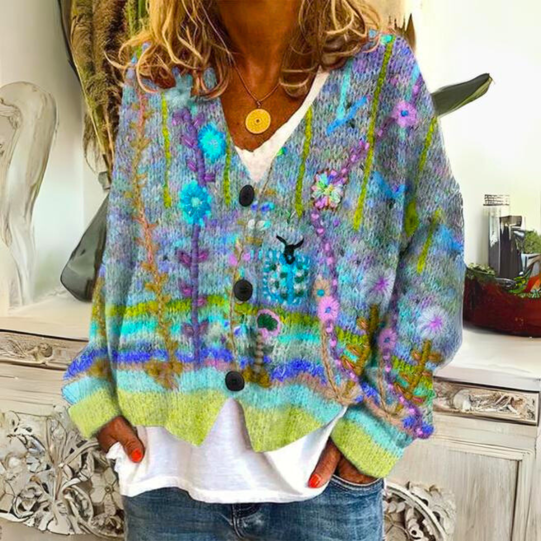 Marie Woman Mohair Cardigan – Luxurious & Soft Sweater with Elegant and Comfortable Style