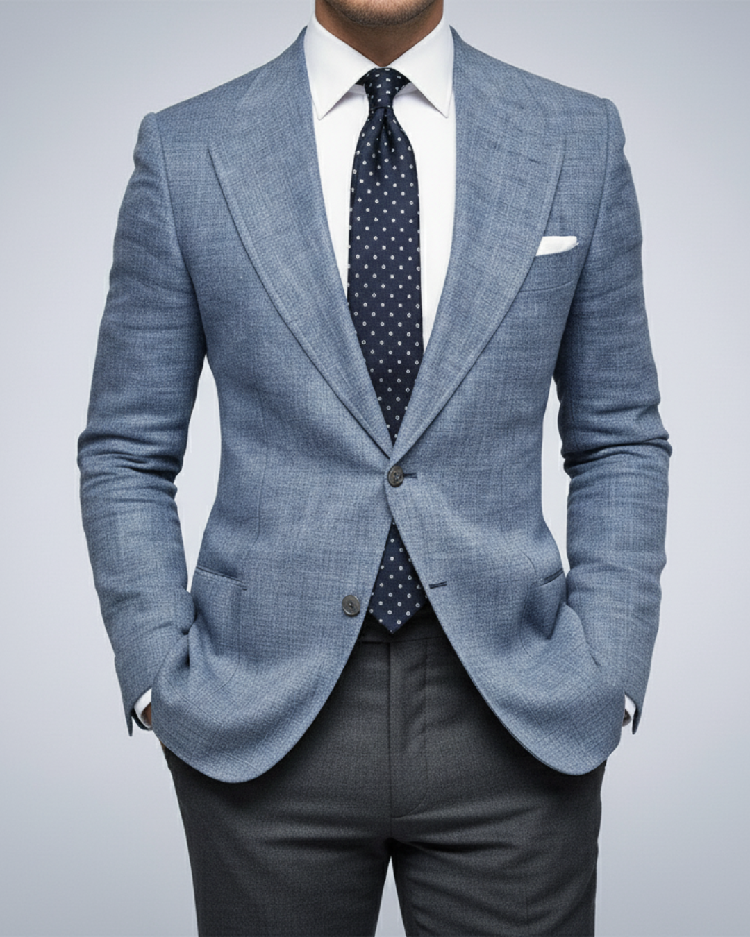 Men’s Slim Fit Blazer – Lightweight Tailored Jacket for Business, Dinner & Events