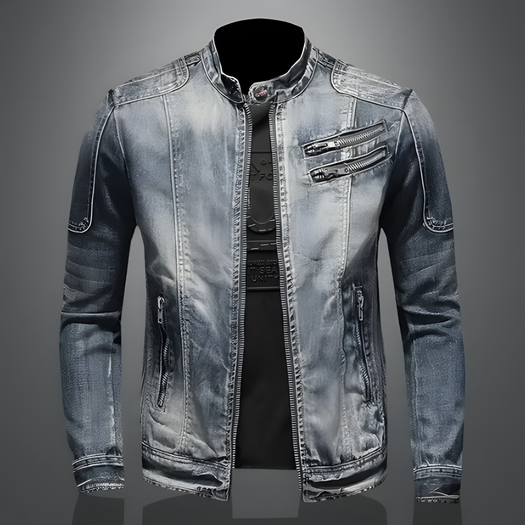 Michel Men's Jacket – Premium Comfortable & Durable Denim Jacket with Modern Style
