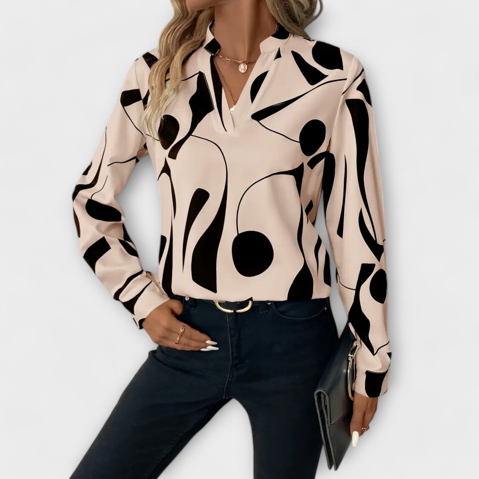 Denim Women's Top – Flattering Silhouette & All-Day Comfort