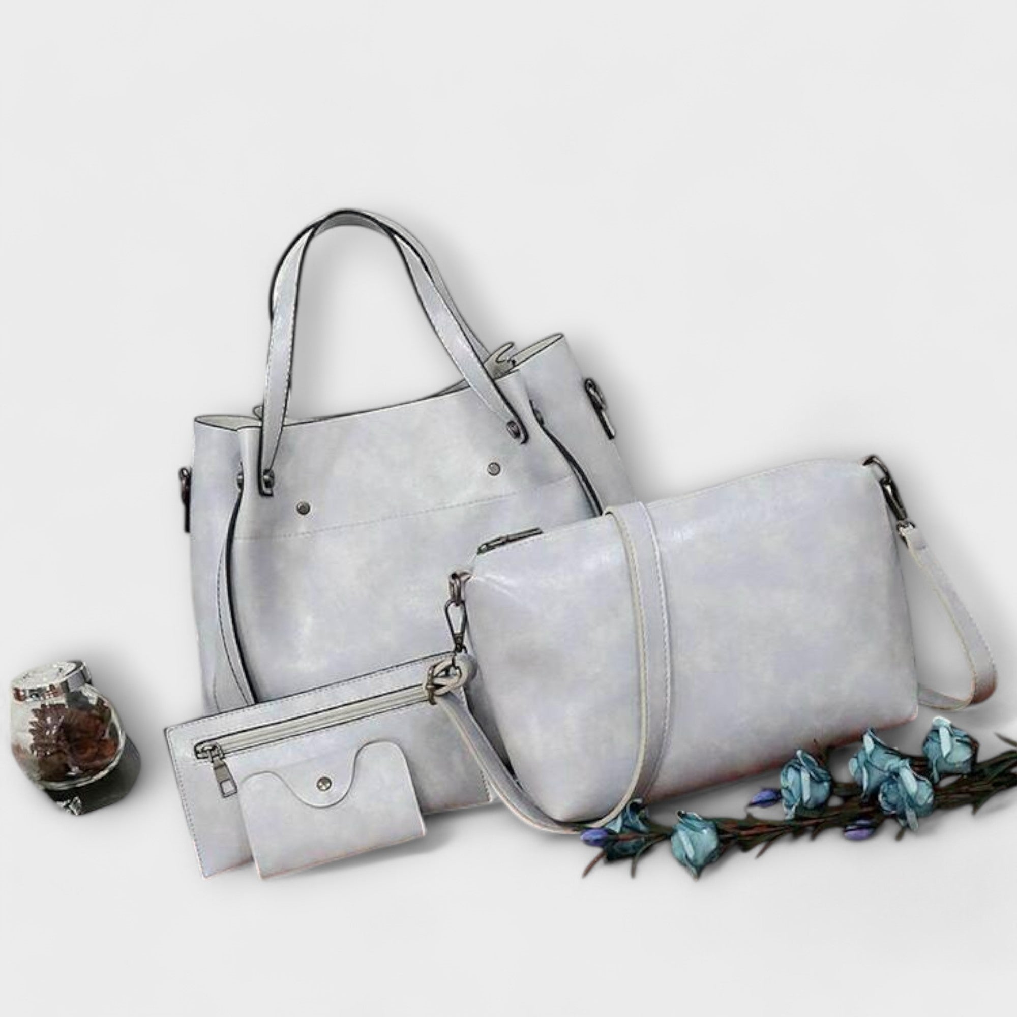 Annie | 4-Piece Vintage Bag Set