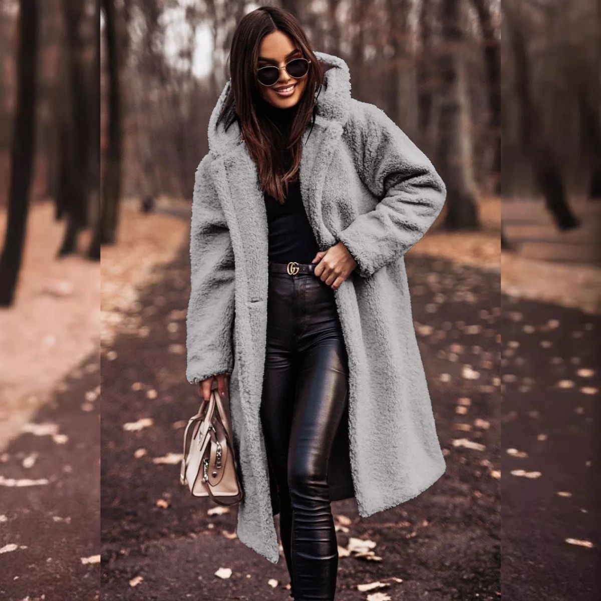 Faith Autumn Coat for Women – Warm and Elegant Jacket with Secure Closure & Modern Chic Design
