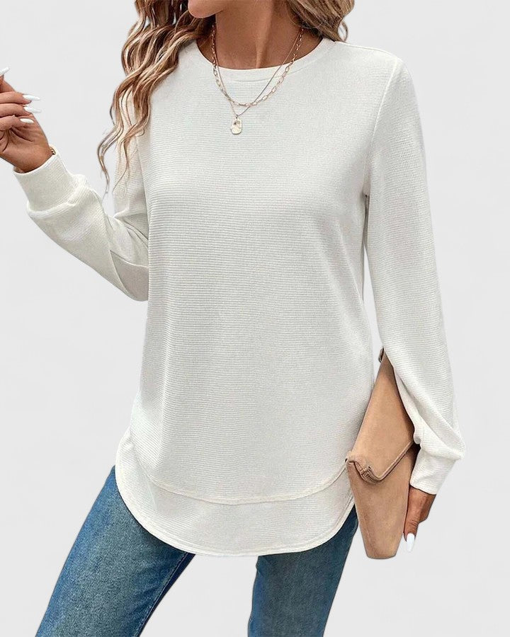 Long Sleeve Summer Women's Top – Soft Touch Fabric