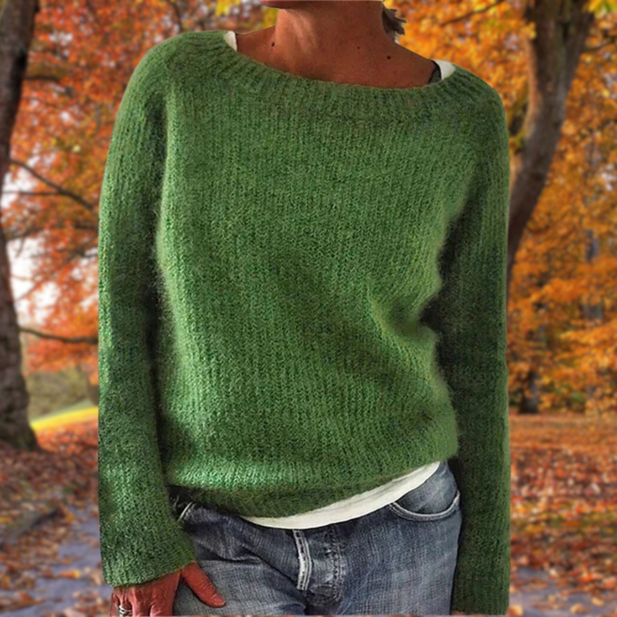 Daphne Women's Pull Tricot Emora Nova – Soft Knit, Boat Neck & Comfortable Fit