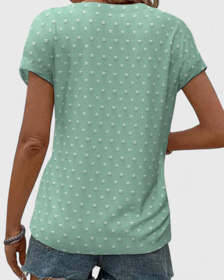 V-Neck Comfortable V-Neck Shirt – Breathable Fabric & Lightweight Feel