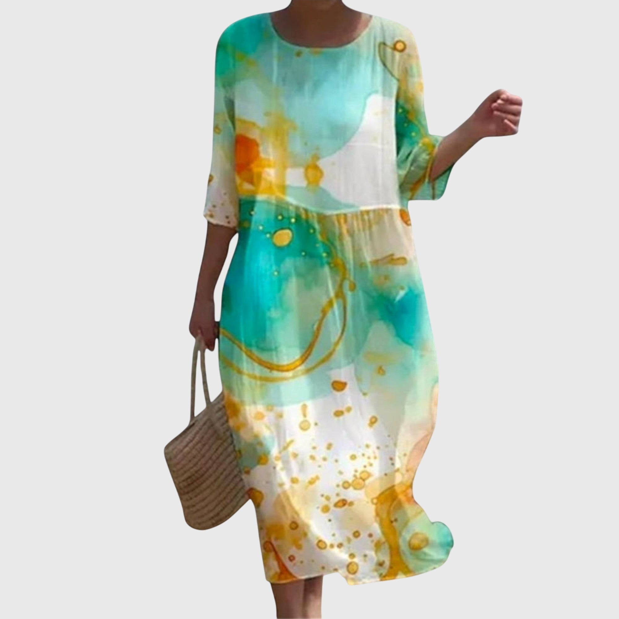 Floral Maxi Dress – Timeless Flattering Fit