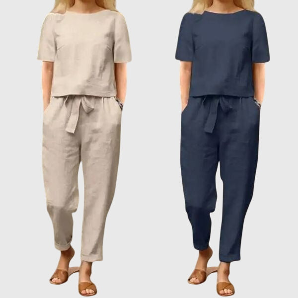 Summer Effortless Summer Co-Ord – Flattering Silhouette & Waist-Defining Fit