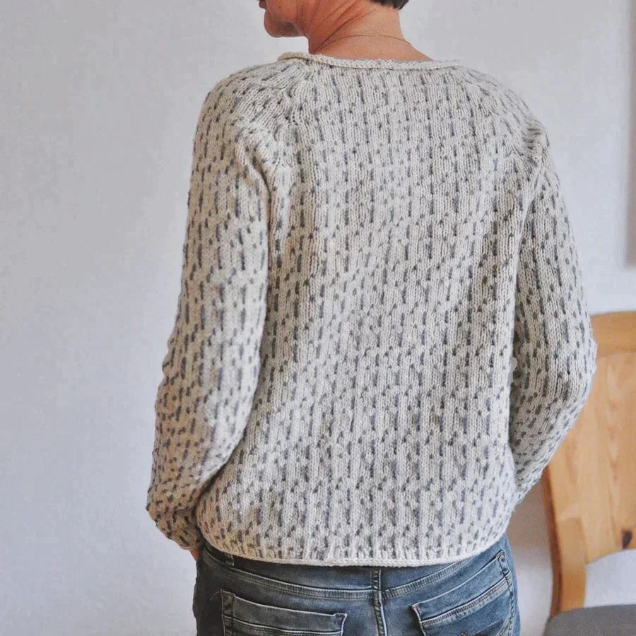 Malona Elegant Sweater for Women – Feminine Autumn Sweater with a Flattering Cut