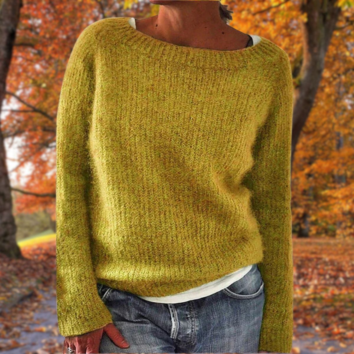 Daphne Women's Pull Tricot Emora Nova – Soft Knit, Boat Neck & Comfortable Fit