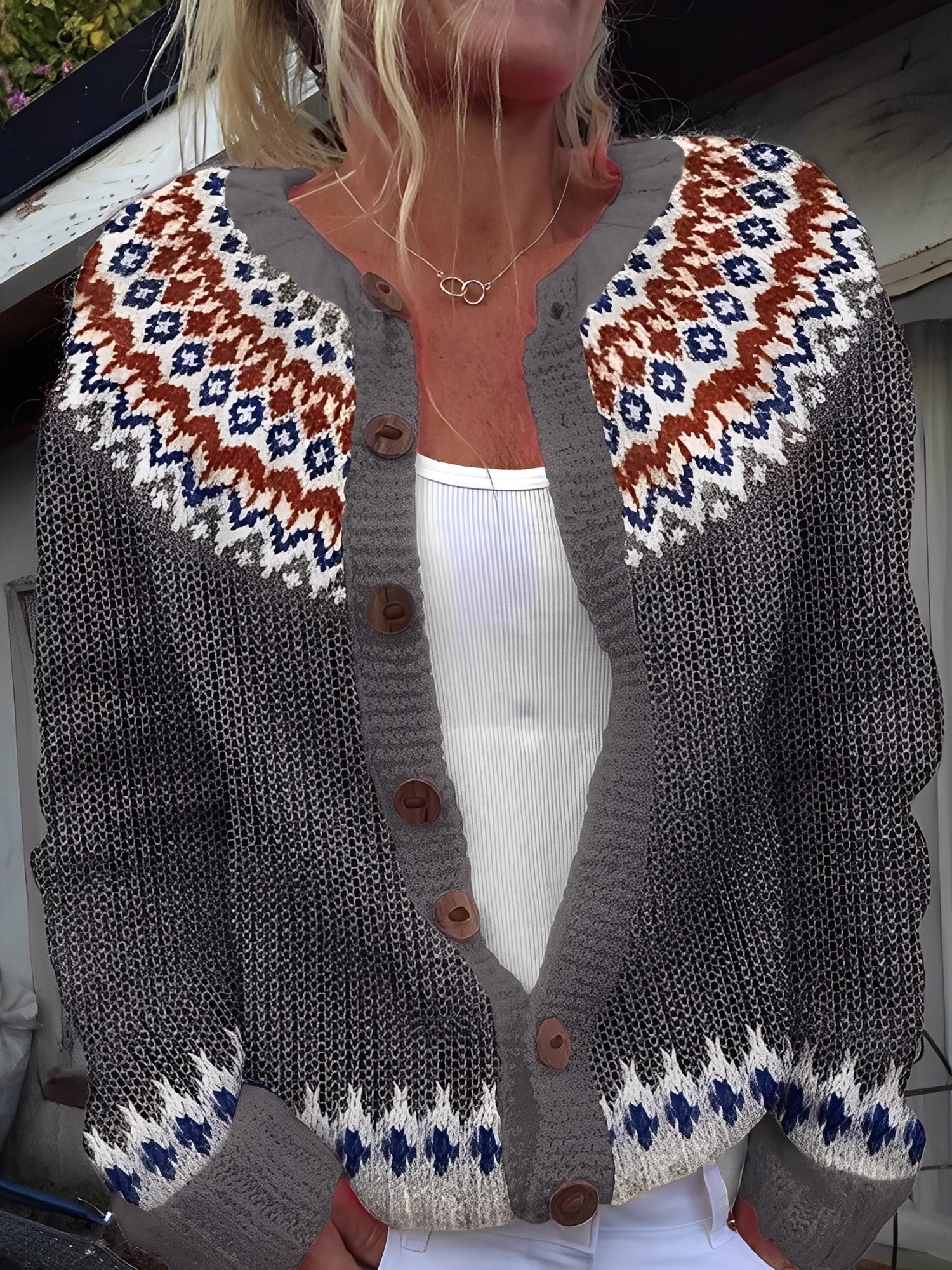 Ember – Women's Button Cardigan – Light and Soft Knit with Classic and Elegant Design