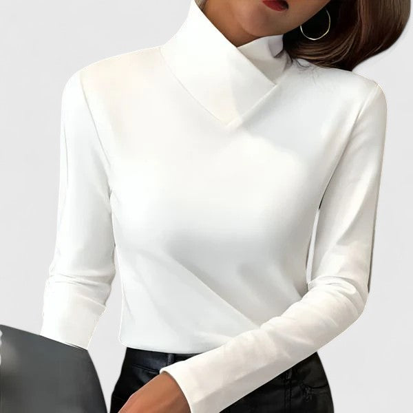 Elegant Turtleneck – Soft Touch Fabric