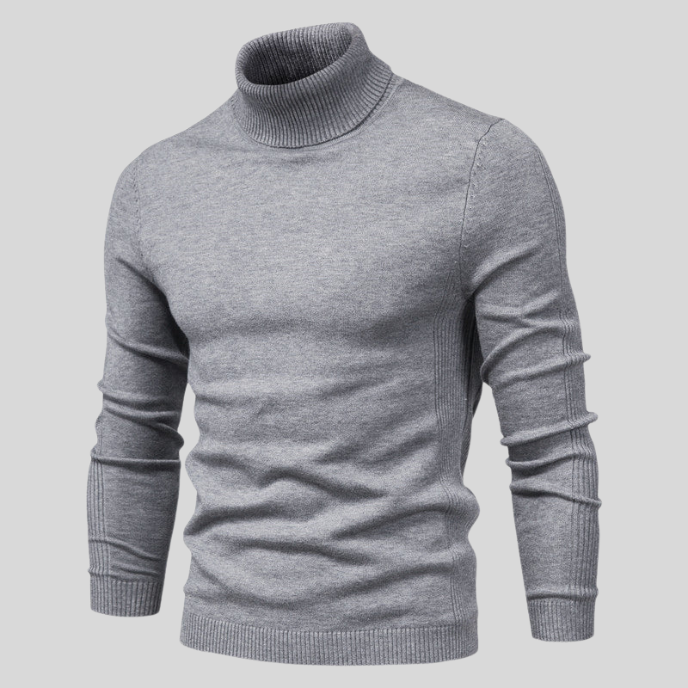 Jerold Pull Homme – Elegant & Comfortable Turtleneck Sweater with Versatile Style