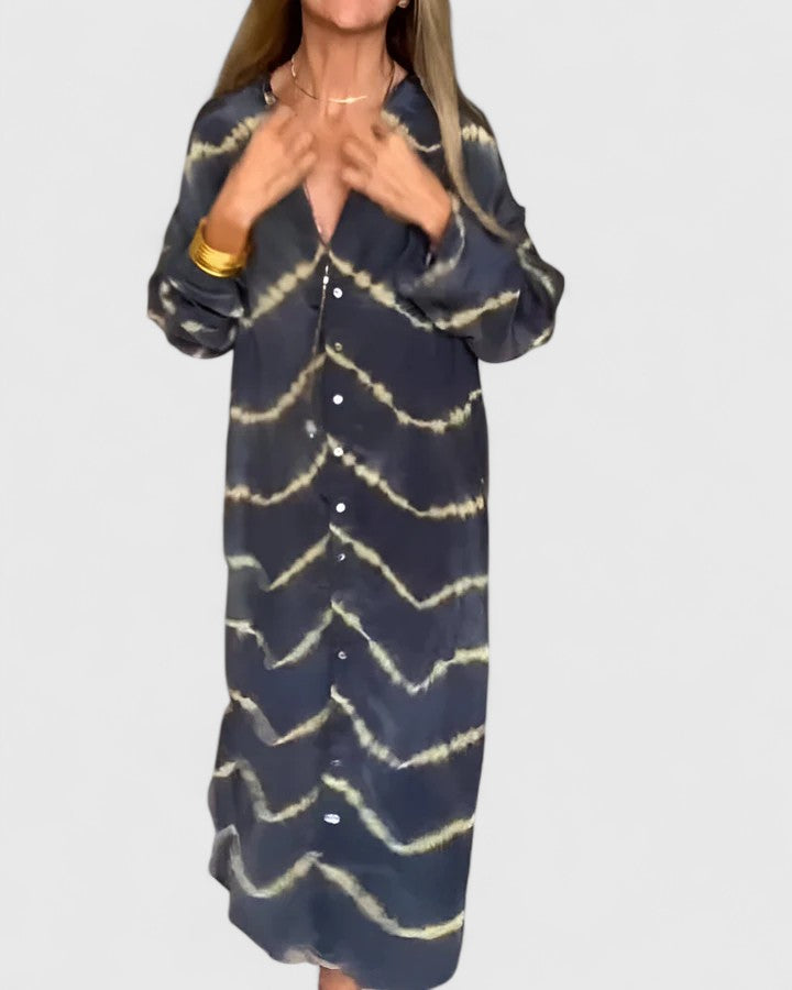 V-Neck Boho Maxi Dress – Lightweight Feel & Flattering Silhouette
