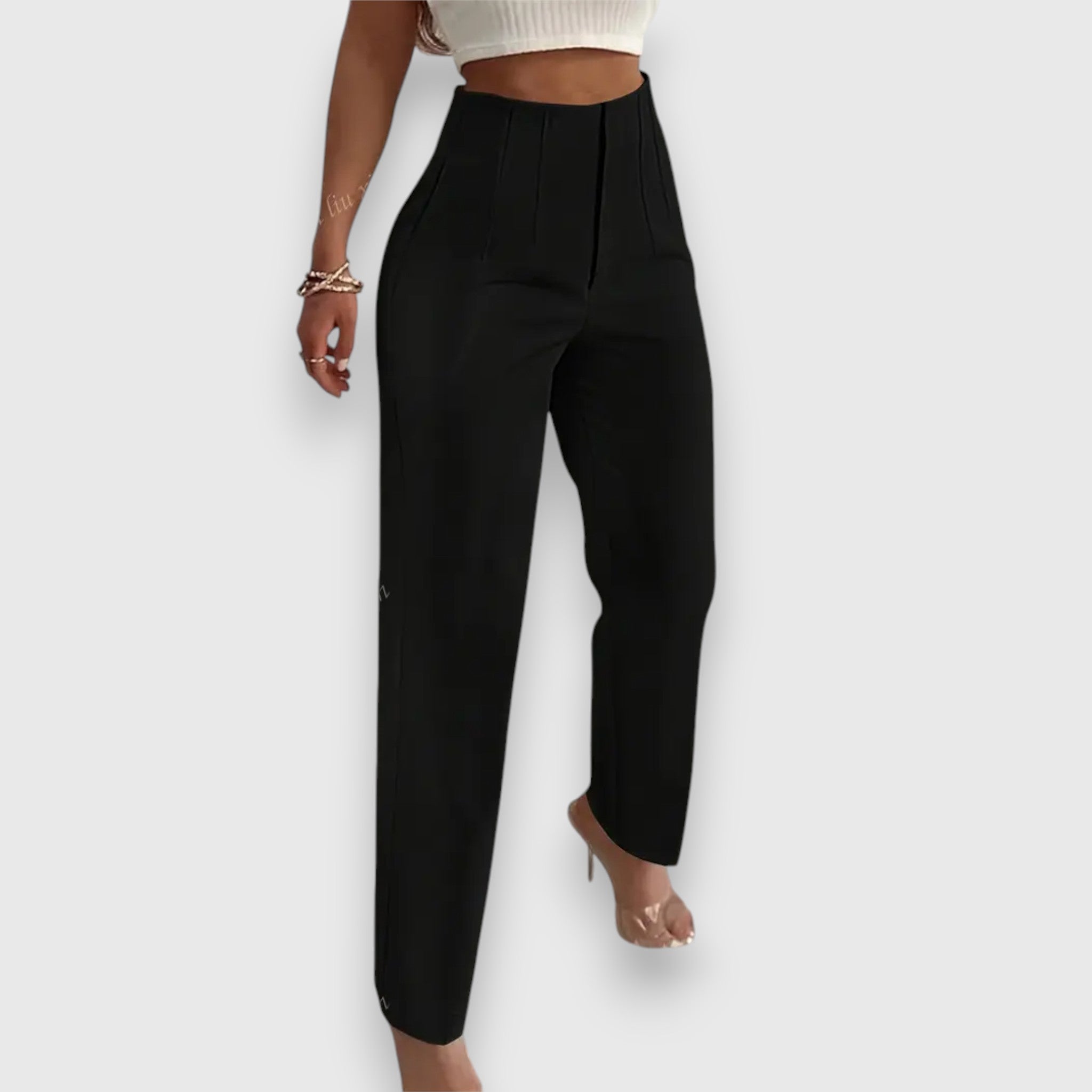High-Waisted Trousers – Waist-Defining Fit & All-Day Comfort