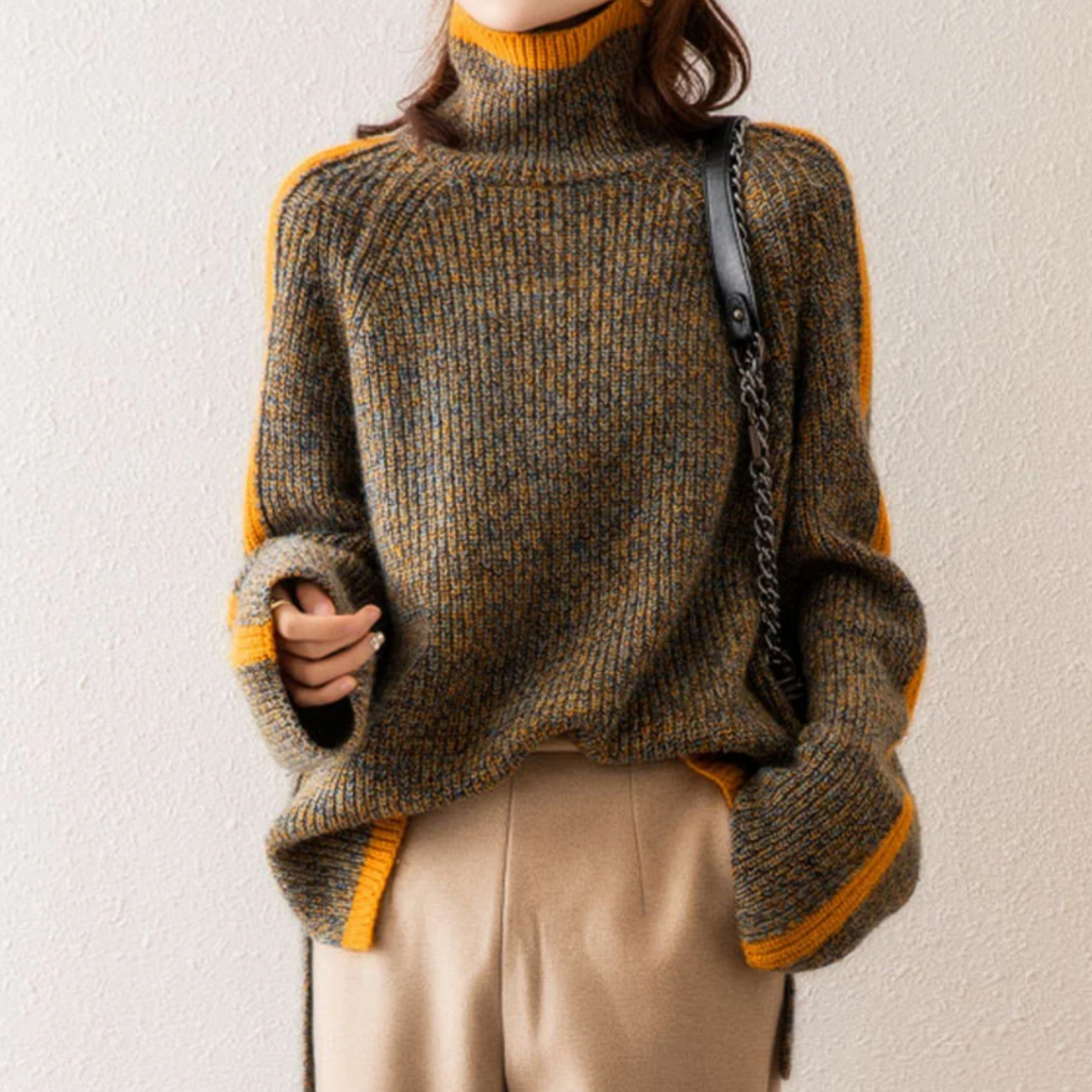 Aitana Turtleneck Sweater Women – Comfortable, Elegant & Warm Knit with Modern Style