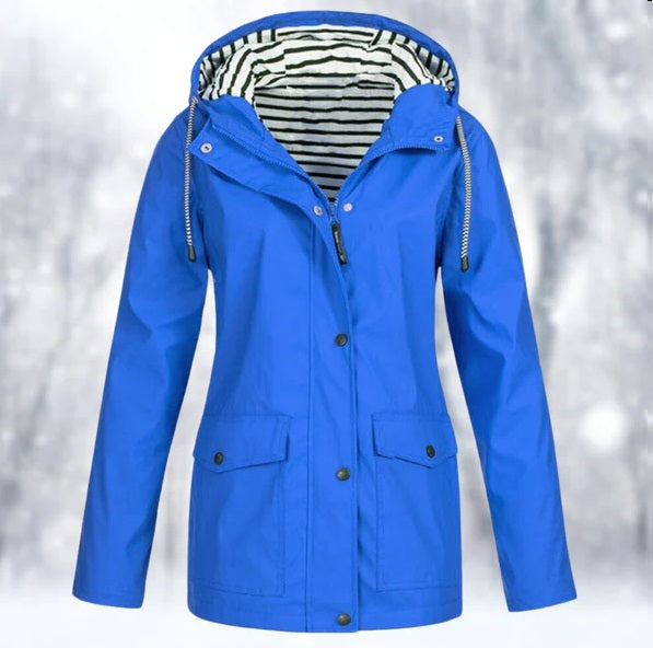 Rivka Waterproof Jacket Yellow – Rain Protection & Modern Style for Women