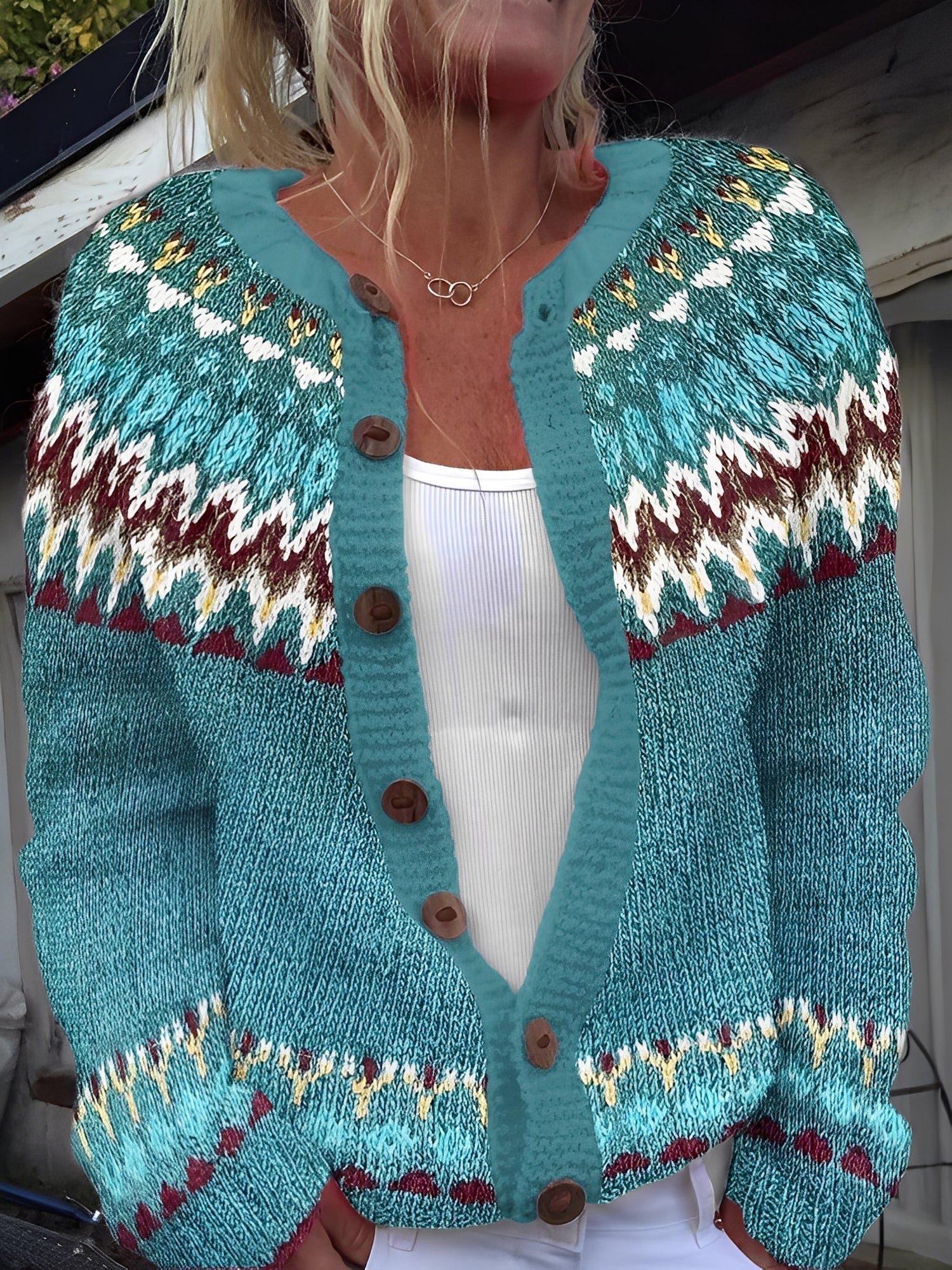 Ember – Women's Button Cardigan – Light and Soft Knit with Classic and Elegant Design