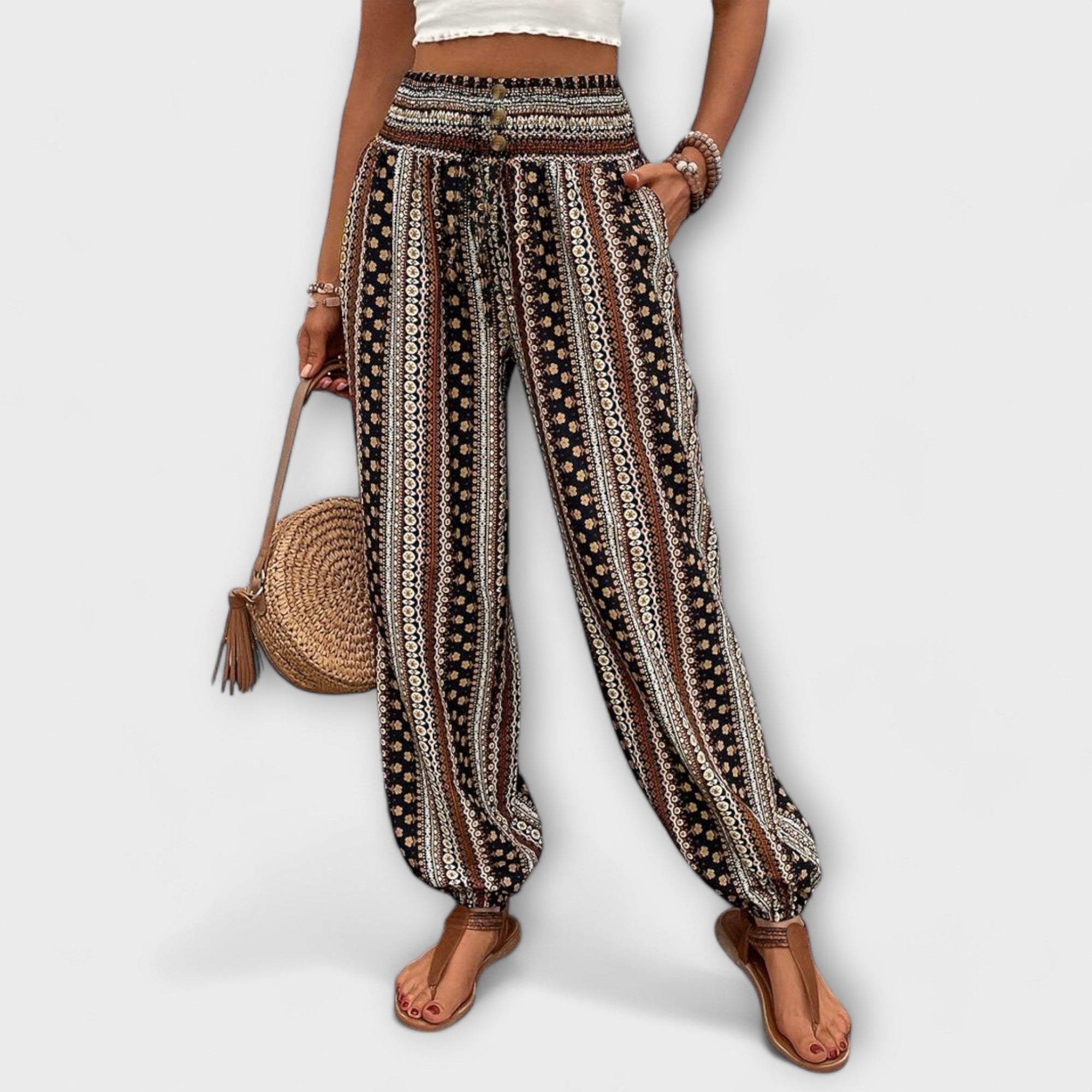 Ethnic Graphic Pants – Timeless Flattering Fit