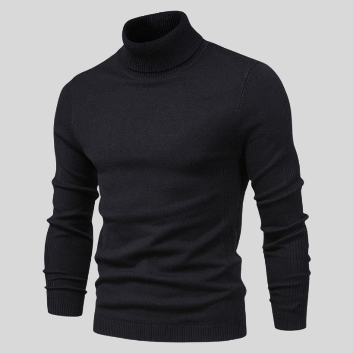 Jerold Pull Homme – Elegant & Comfortable Turtleneck Sweater with Versatile Style