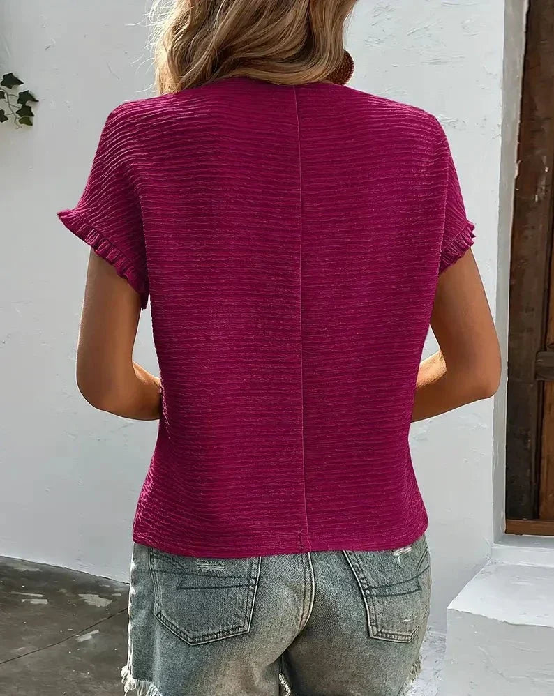 Rima T-Shirt Femme – Classic Lightweight T-Shirt with Flattering Cut & Breathable Fabric