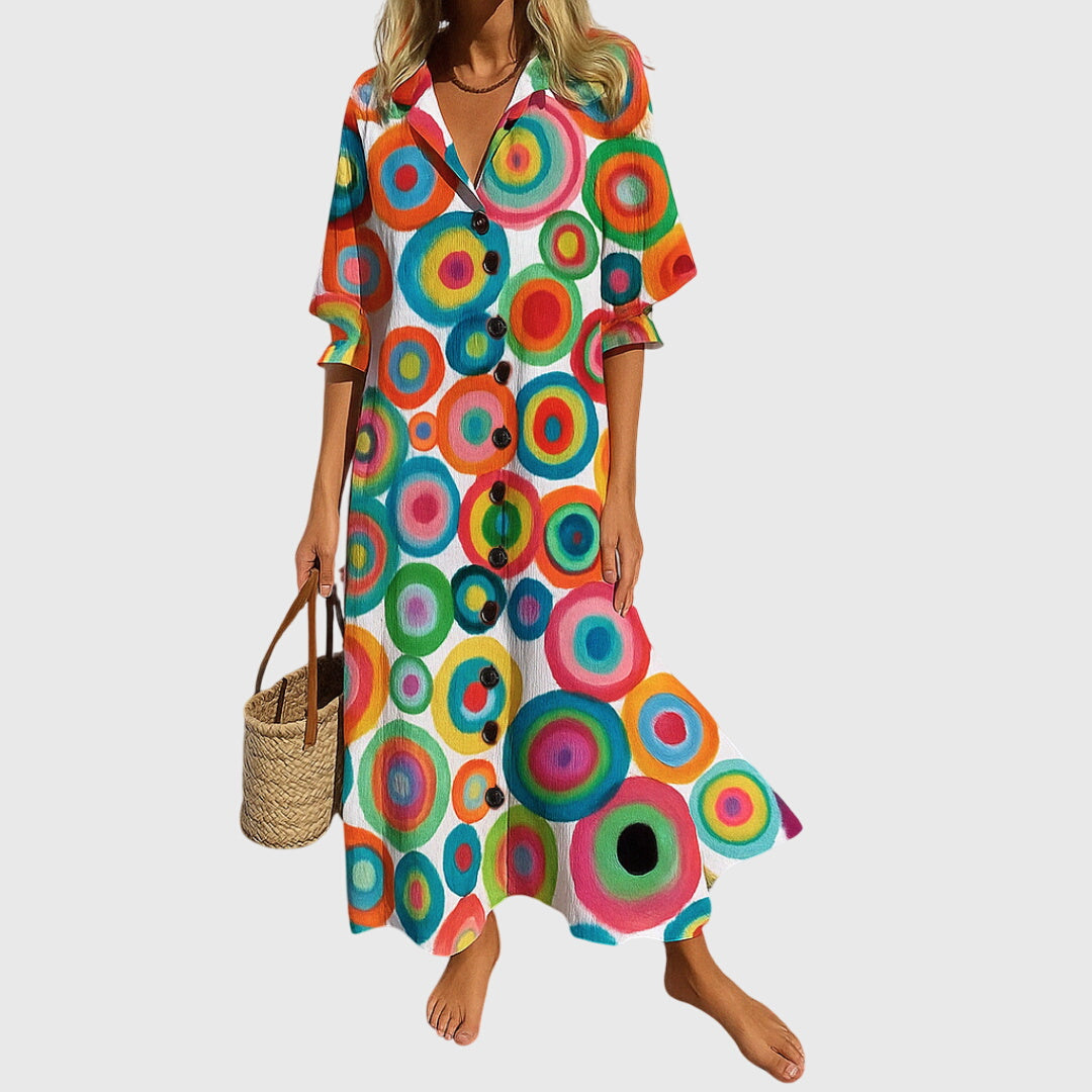 Boho Maxi Dress – Flattering Silhouette