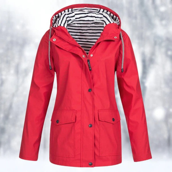Rivka Waterproof Jacket Yellow – Rain Protection & Modern Style for Women