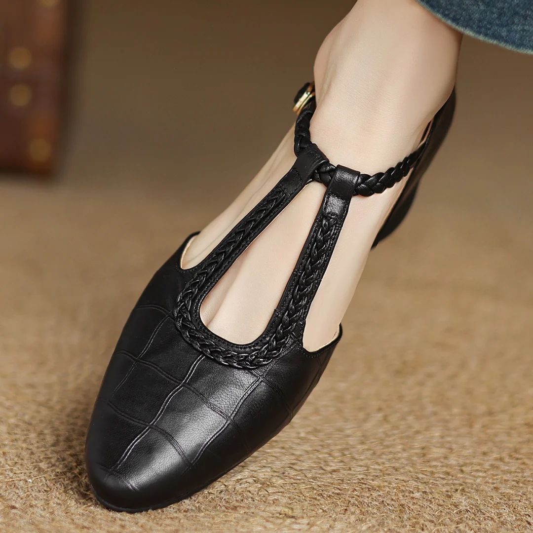 Annie | Kepa Leather Mary Janes