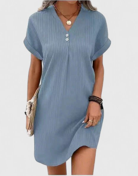 Relaxed Fit Dress – Breathable Fabric & Lightweight Feel