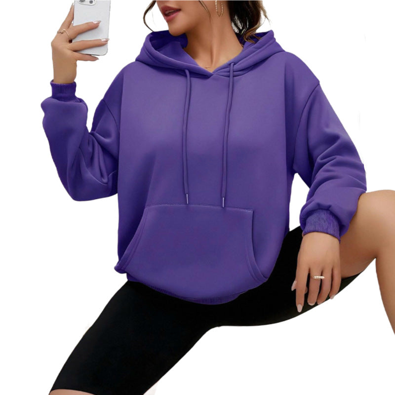Chloe Classic Women's Hoodie – Comfortable Sweatshirt with Hood and Kangaroo Pocket
