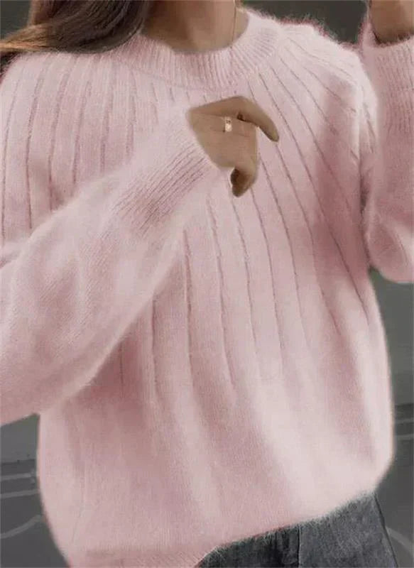 Phoebe Cashmere Sweater for Women – Soft and Luxurious Sweater with Classic Fit for Autumn and Winter
