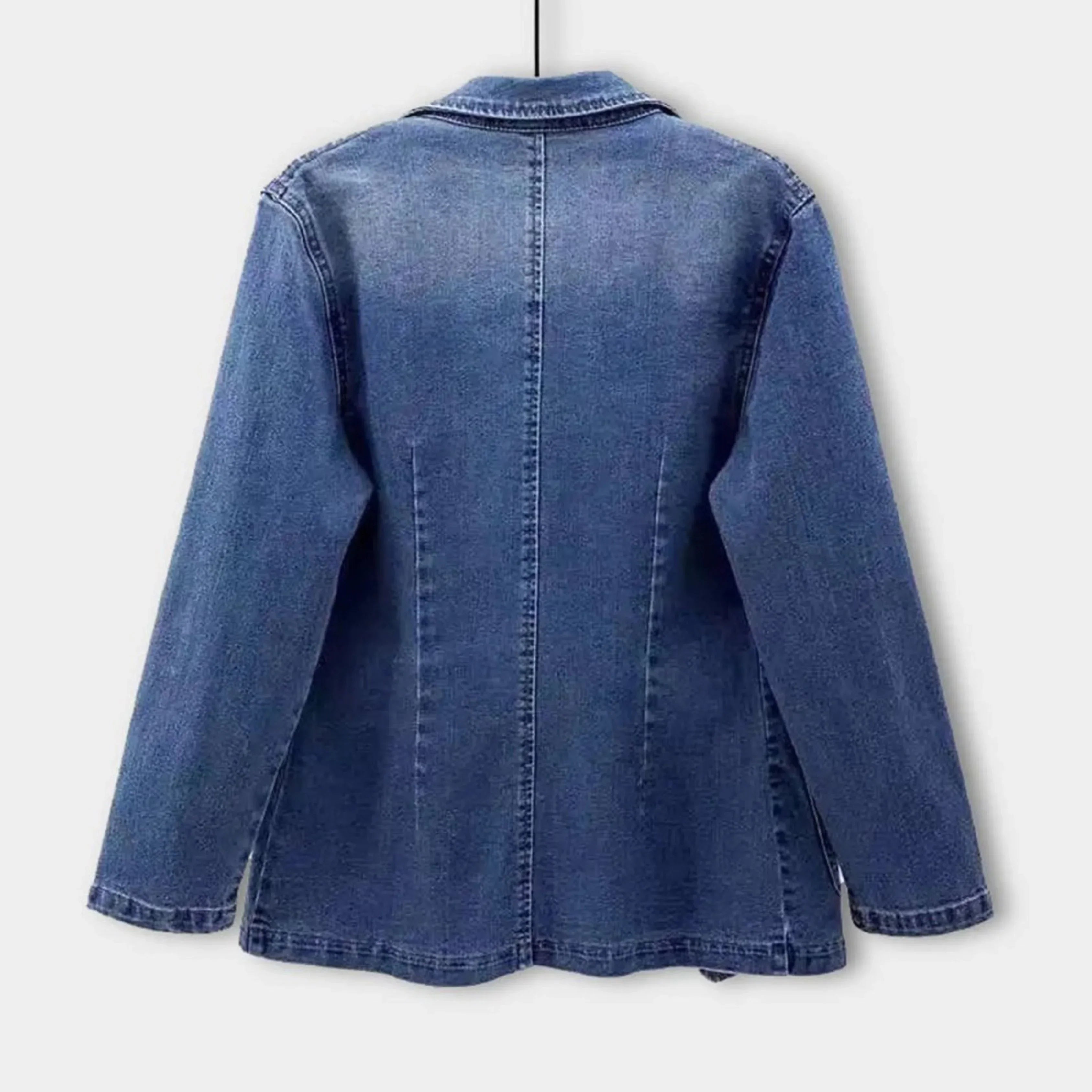 Magdalena Women's Blazer – Modern Elegant & Versatile Denim Blazer for All Occasions