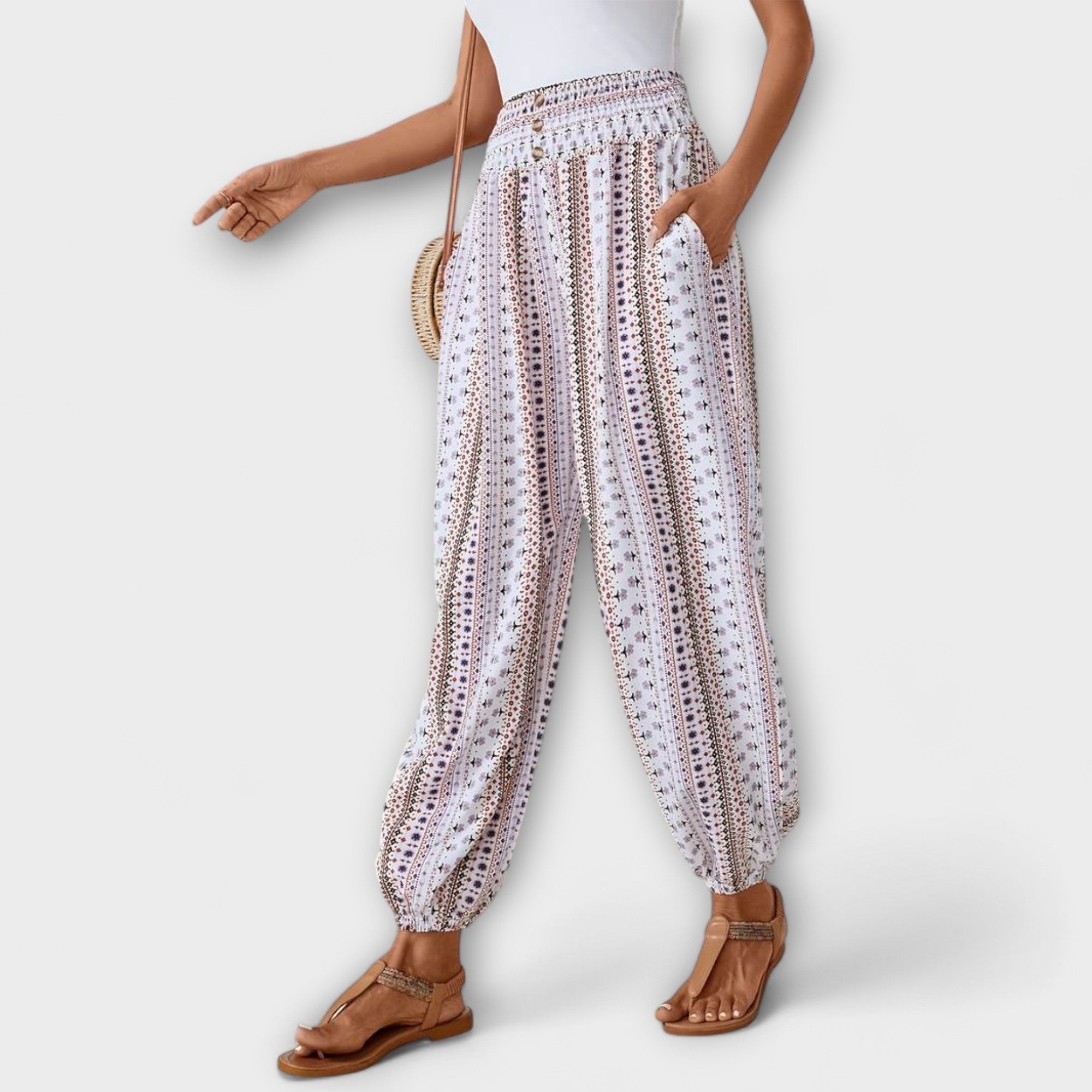 Ethnic Graphic Pants – Timeless Flattering Fit