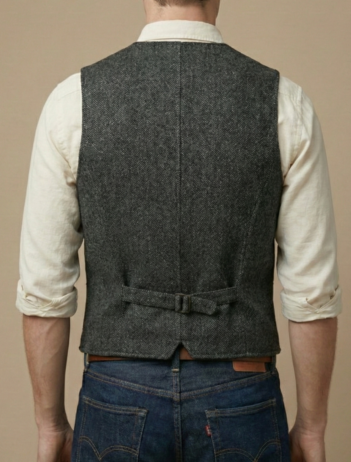 Men’s Tailored Waistcoat – Classic Button-Up Vest for Smart and Casual Wear