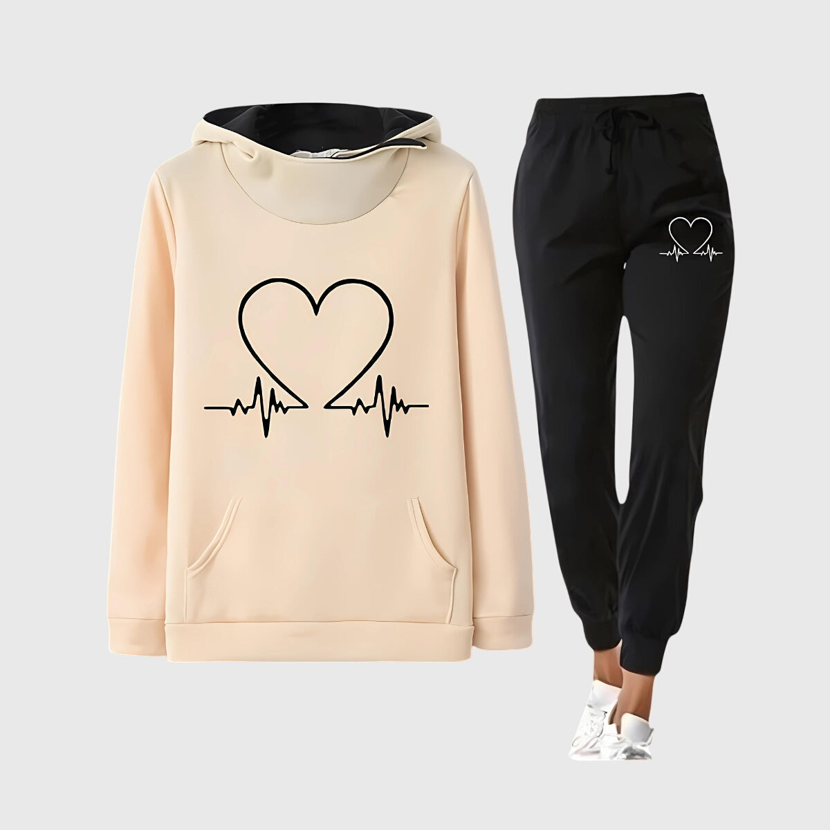 Relaxed Fit Comfortable Tracksuit – All-Day Comfort