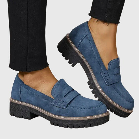 Melania | Timeless Suede Loafers