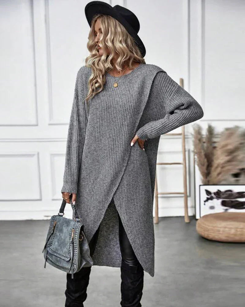 Sylvia Pull Woman – Long Elegant & Comfortable Sweater for Chic Everyday Look